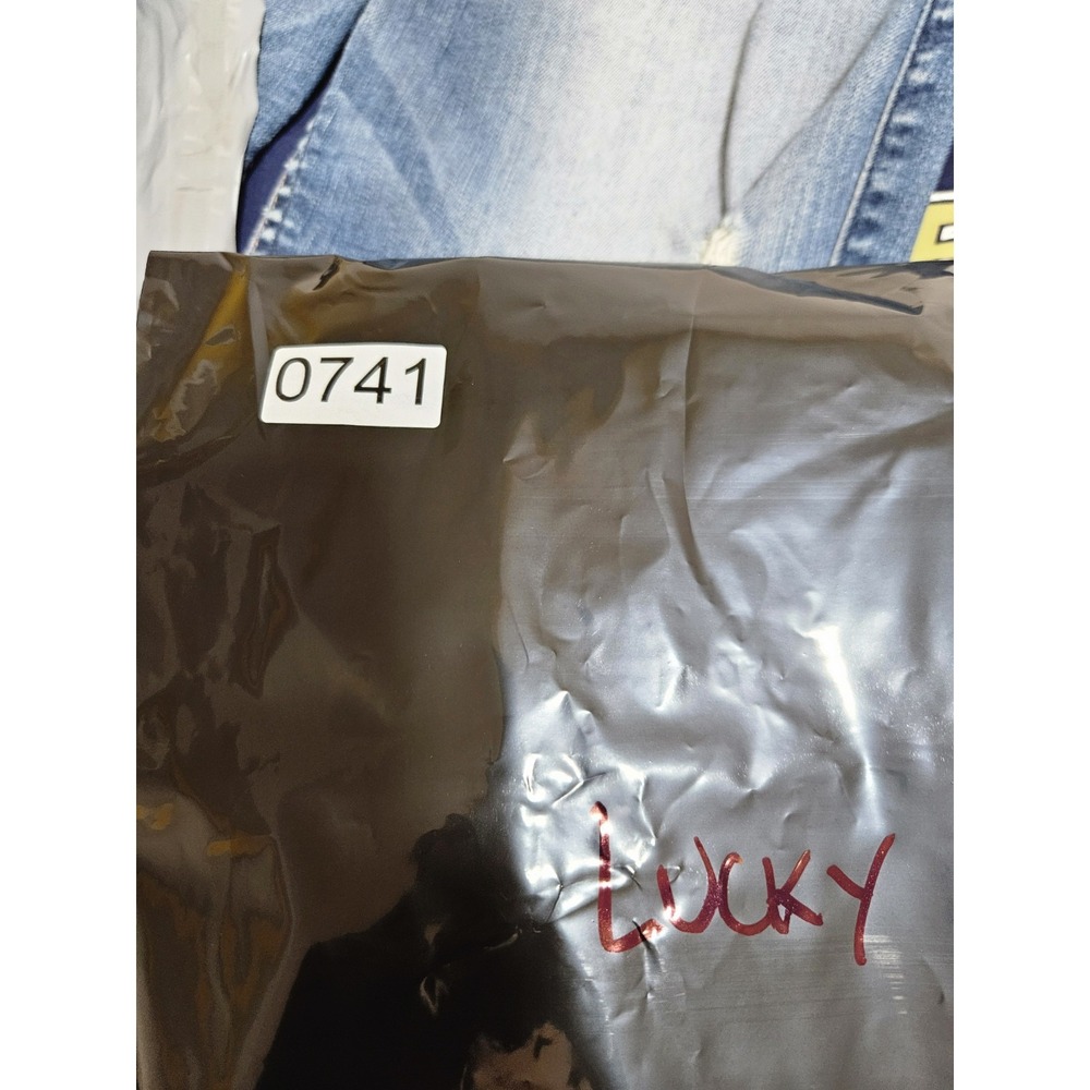 Vtg Lucky Brand Dungarees Gene‎ Montesano Jeans Men 36 Chopper Bootleg USA - Picture 11 of 11